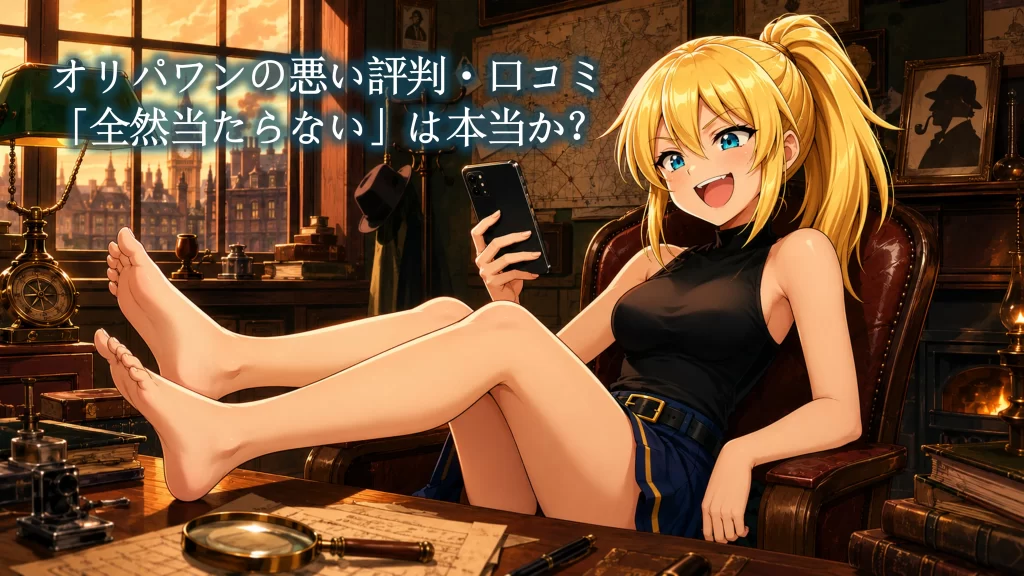 高額課金での爆死報告や確率の偏りに対する不満など、オリパワンの悪い評判・口コミと「当たらない」ことの真相を解説したセクションの見出し