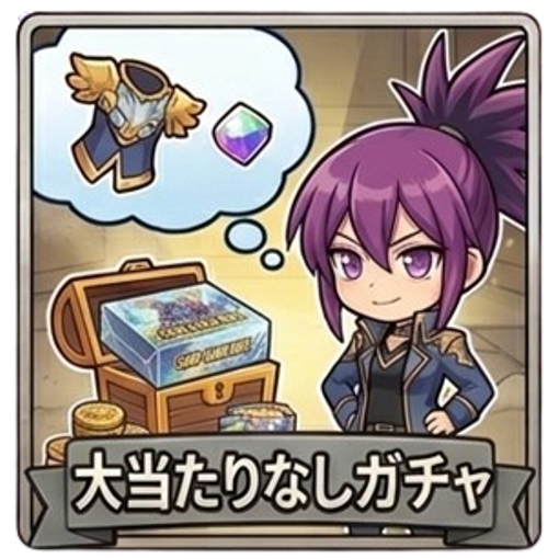 大当たりなしガチャ