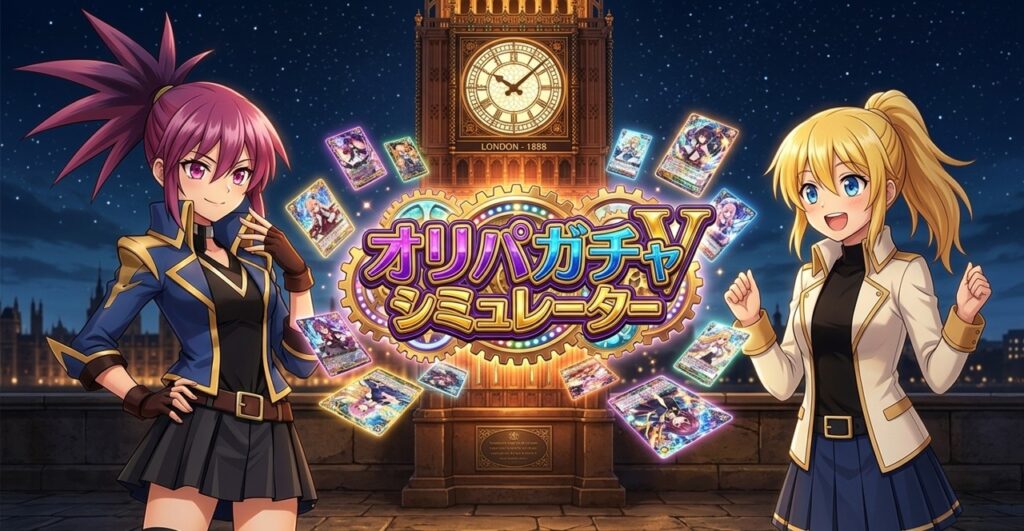 オリパサイトの還元率や結果などを疑似的に体験できるガチャシミュレーターのアイキャッチ画像