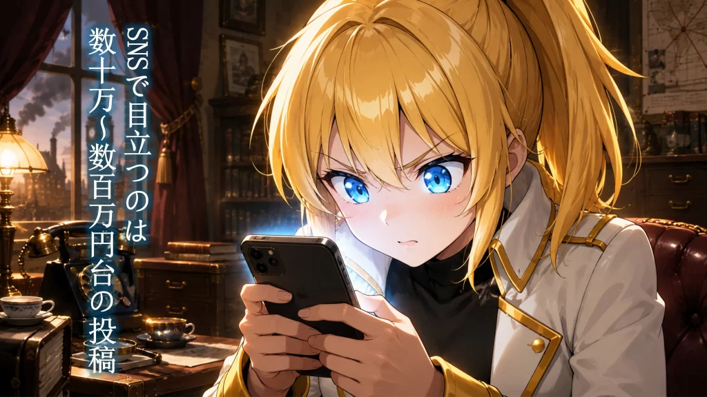 SNSで高額な課金や当選の報告ばかりが目立ち、少額の利用が表に出にくい理由を解説したセクションの見出し