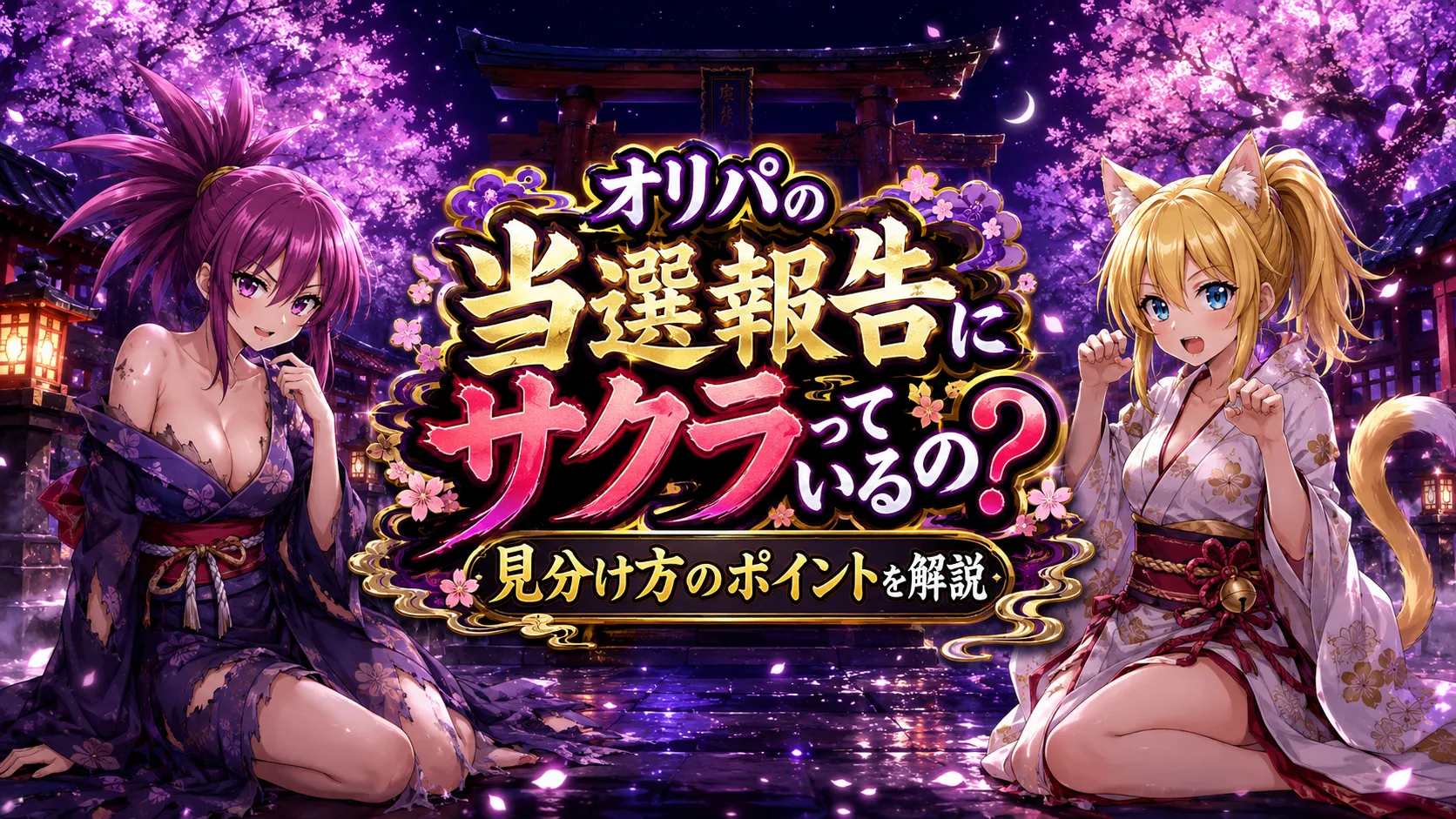 オリパの当選報告にサクラっているの？見分け方のポイントを解説の記事のアイキャッチ画像