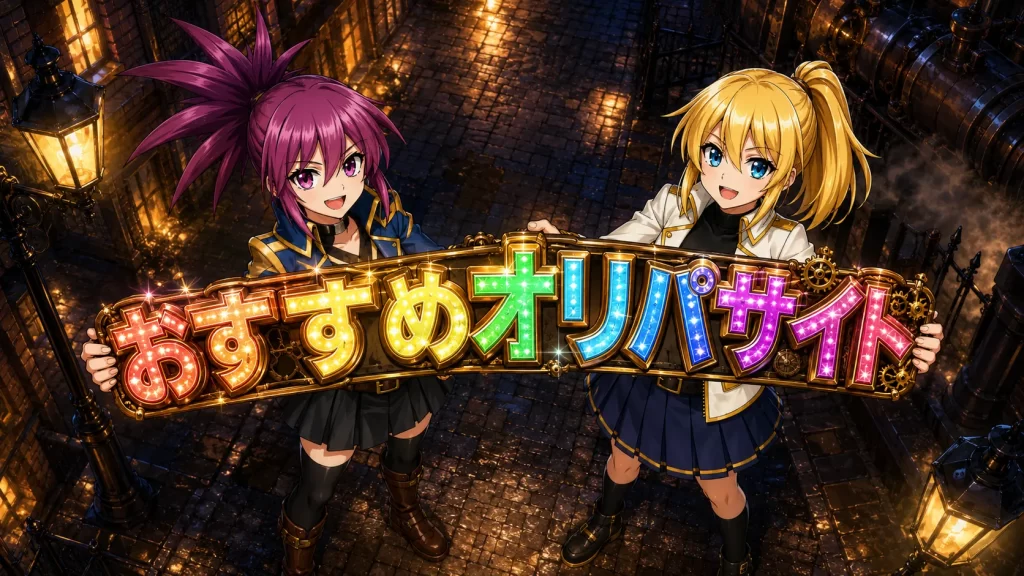 当サイトのおすすめオリパサイトを簡潔に紹介するさいに使う画像